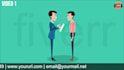 make life or health insurance 2d animated promo video