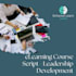 write an elearning script for a 20 minute course