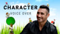 record a character voice over