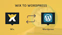 convert clone wix website to wordpress website