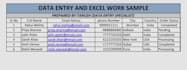 do copy past data entry and excel work for you