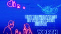do a neon hand drawn style lyric video
