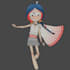 make a female character for videogames