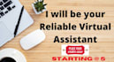 be your professional virtual assistant