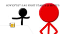make an awesome fight scene funny stickman animation acting
