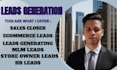 generate ecommerce leads store owner leads hr leads mlm leads sales closer