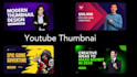 design attractive youtube thumbnails in 1 hr