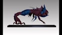 do hand painted characters,3d stylized game characters,3d dragon model, monster