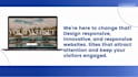 create a modern and responsive wordpress website