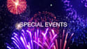 create fireworks for new year video, birthday, party