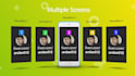 create stylish mobile app promo video for IOS or android