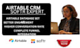 set up airtable database,airtable automation,integrate softr webapp,work flow