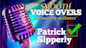 record a clear, natural voice over or greeting
