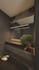 create a modern 3d bathroom design with realistic rendering