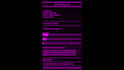 make retro computer code audio visualizer