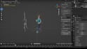 rig your character in mixamo for blender ik