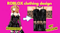 make and design roblox clothing for you