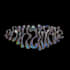 chrome text animation, chrome lettering, 3d chrome animation