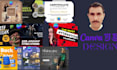 do amazing graphic designing on canva