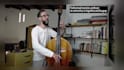 record acoustic double bass or electric  bass track for you