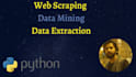 do web scraping, data extraction and make a web crawler