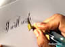 write anything in copperplate  calligraphy