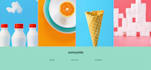 create a website with HTML, CSS and javascript