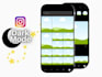 design canva instagram template mock up fully  customizable