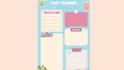 creat for you a daily planner en pdf