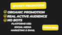 do spotify music promotion and album promotion