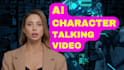 create ai character talking video with script multilanguage