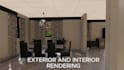 create 3d interior design renderings for restaurant, hotel, office, cafe,