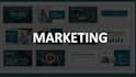 design a presentation with business infographics