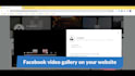 develop facebook feed app using graph API and page API
