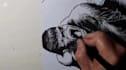 hand drawn illustrations generating color with ai