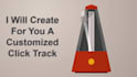 create a click track for any song or audio file