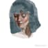do a watercolor digital portrait