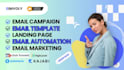 do simvoly email campaign setup simvoly email marketing automation sales funnel