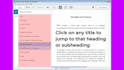 fix or create a clickable table of contents for word and epub