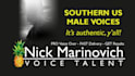 record your script with an authentic southern us accent