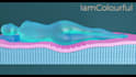 3d mattress animation  3d product animation 3d mattress design 3d sofa cgi