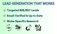 be your expert sales closer, generate quality leads and sales script