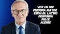 voz en off español