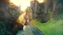 3d animation tracking 3d environment, scene 3d character