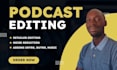 edit your podcast audio, remove background noise mixing