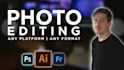 do any photo and image editing with photoshop, illustrator