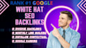 seo backlinks with high da link building service for google ranking