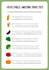 worksheet and book design for kids