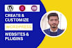 create, and customize wordpress websites and plugins