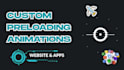 design custom preloader animation for websites or apps